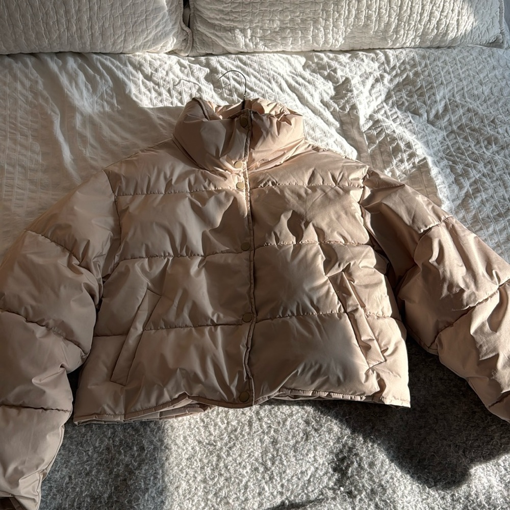 Nakd boutique crop puffer